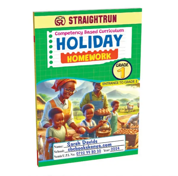 Grade 1 Holiday Homework Book